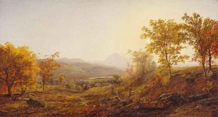 Jasper Francis Cropsey Autumn at Mount Chocorua Spain oil painting art